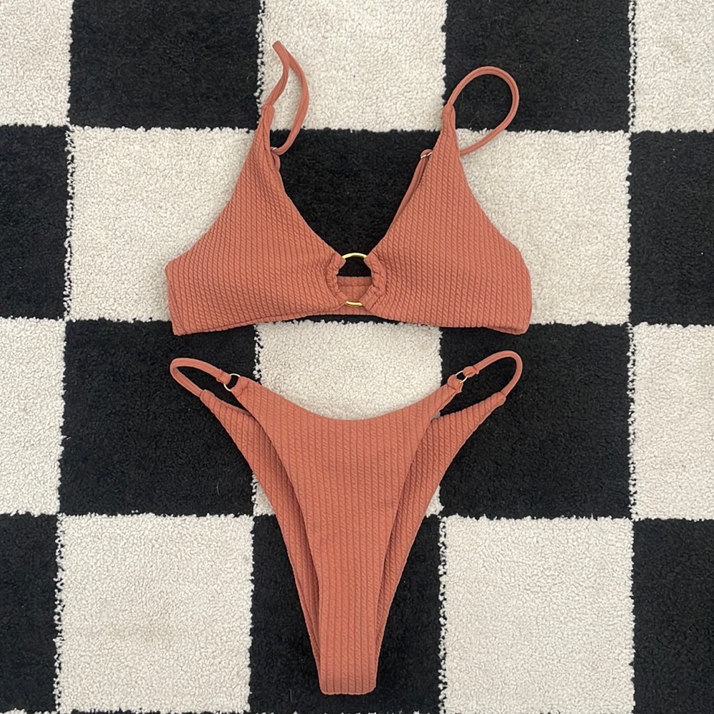 Rust/Peach Bikini